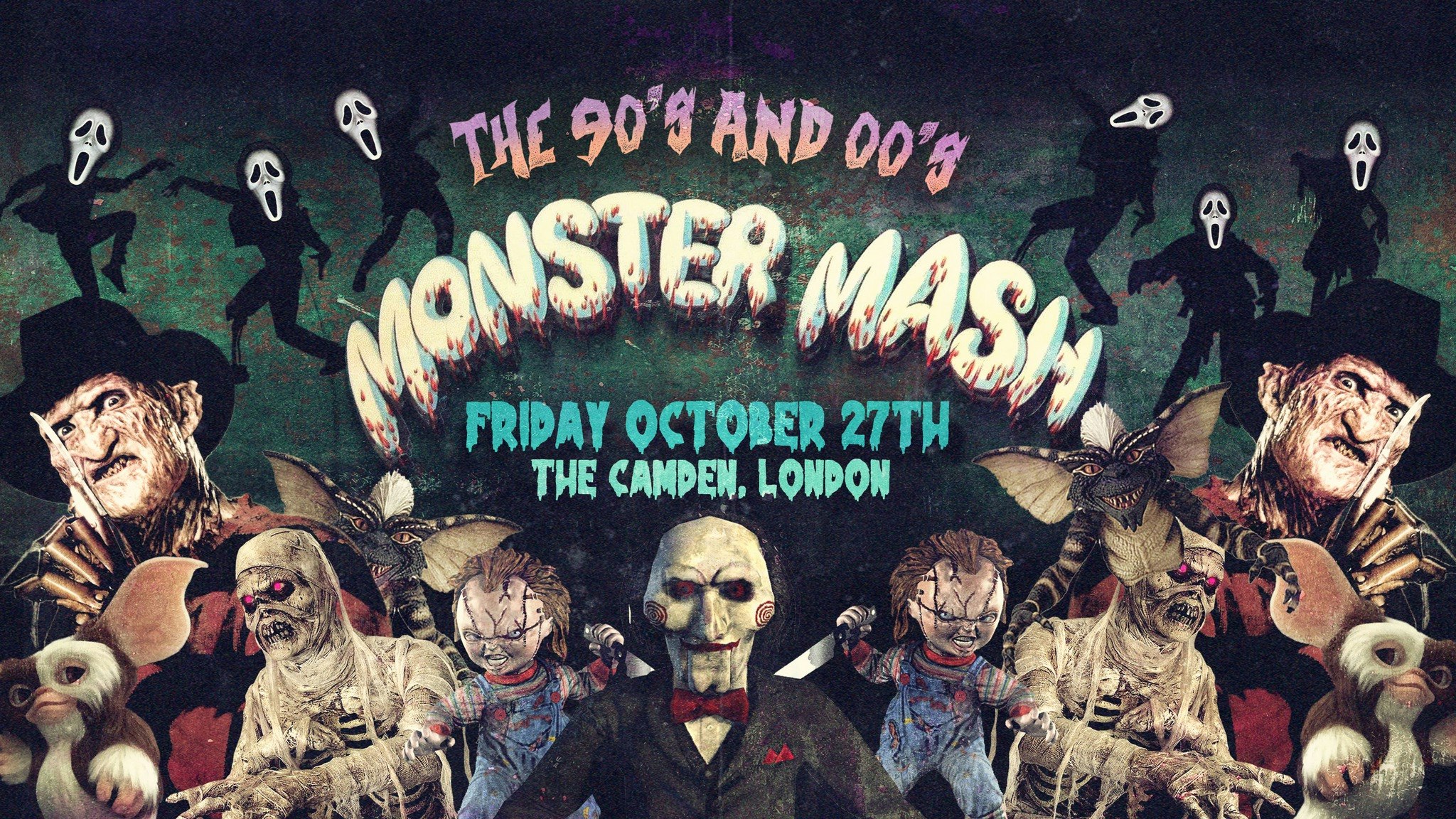 The Monster Mash 👻 90’s and 00’s Halloween Party