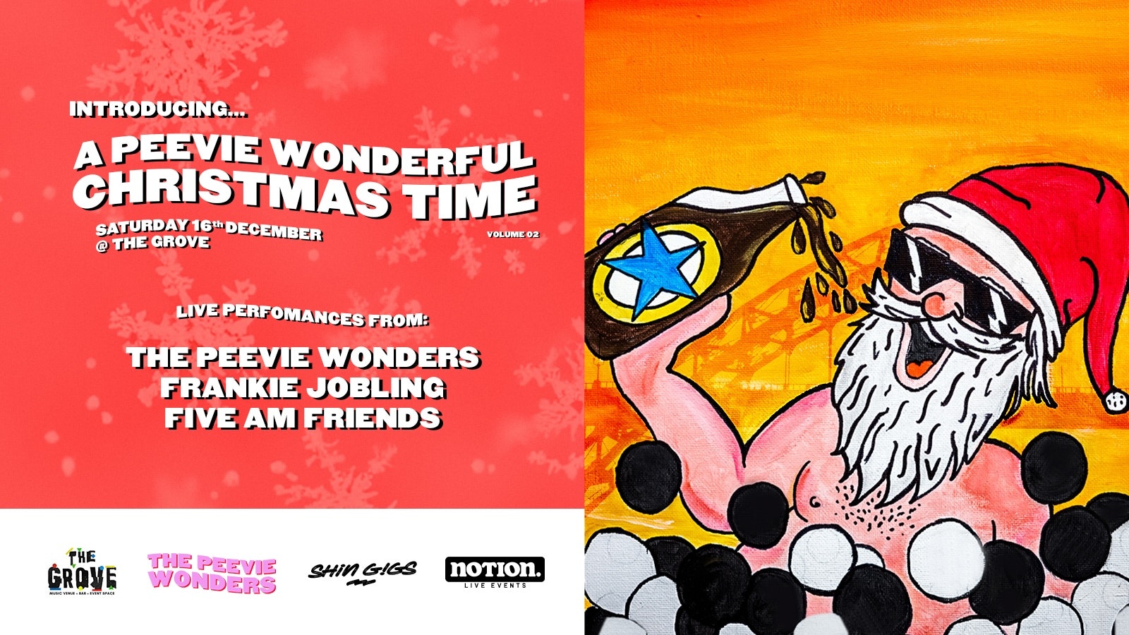A Peevie Wonderful Christmas Time ft. The Peevie Wonders, Frankie Jobling & Five AM Friends