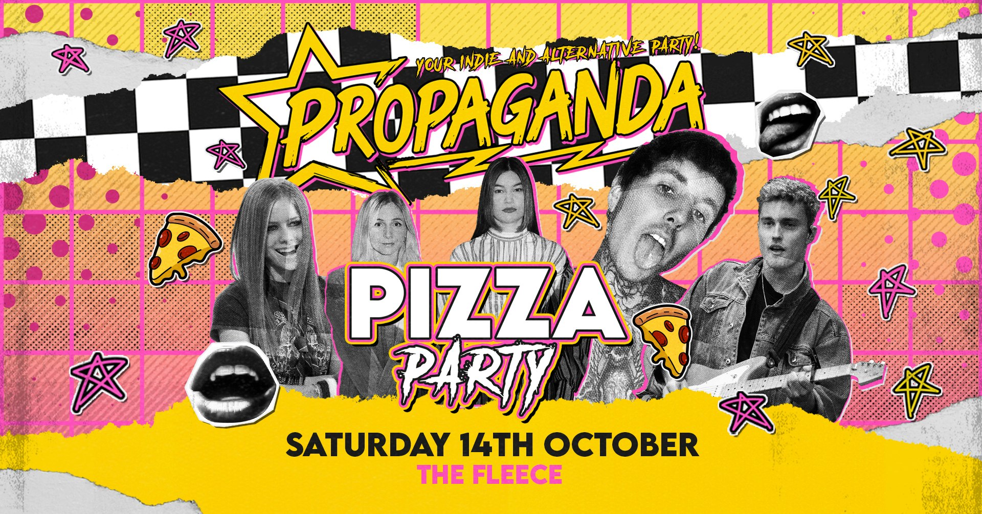TONIGHT! Propaganda Bristol – Pizza Party!