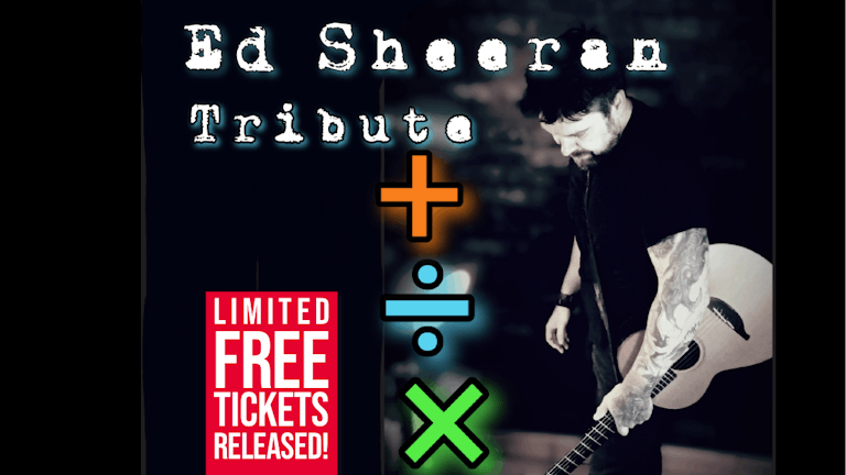 ED SHEERAN NIGHT - by Dave Busby - FREE TICKET OFFER! 