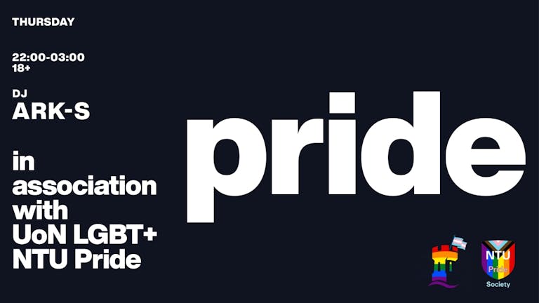 Project: Pride (UoN LGBT+ Ticket)