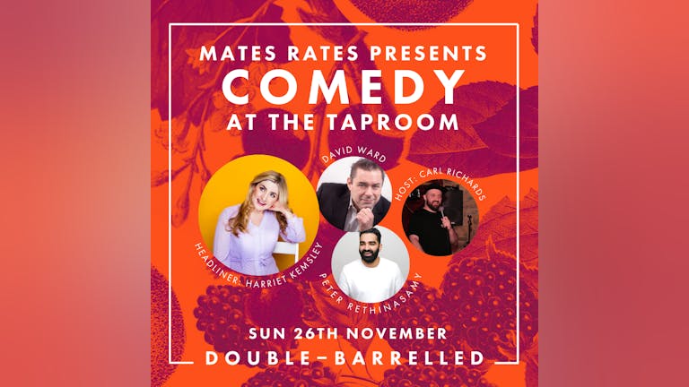 Comedy at The Taproom with Headliner Harriet Kemsley