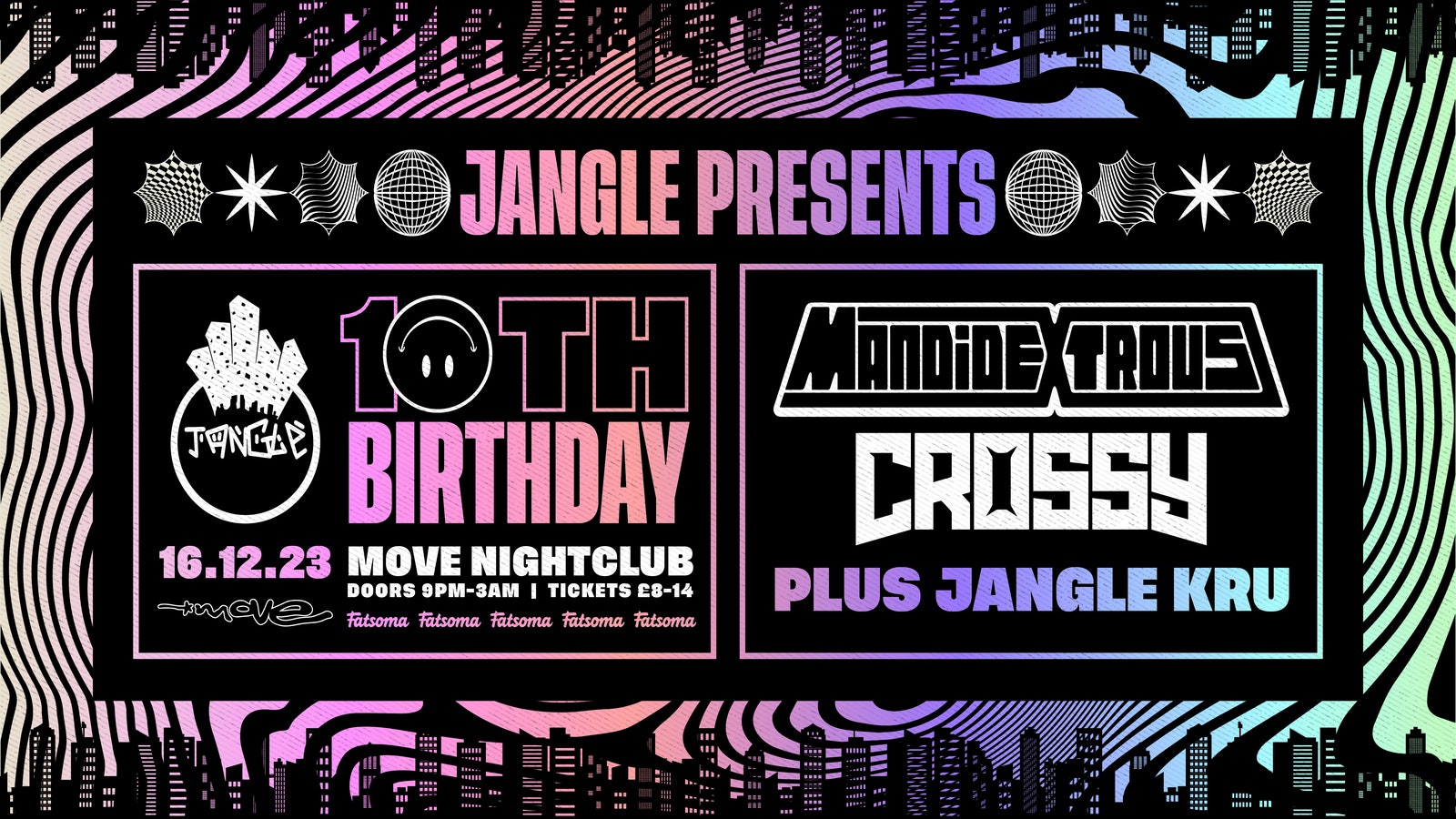 10th Birthday: Mandidextrous, Crossy & more