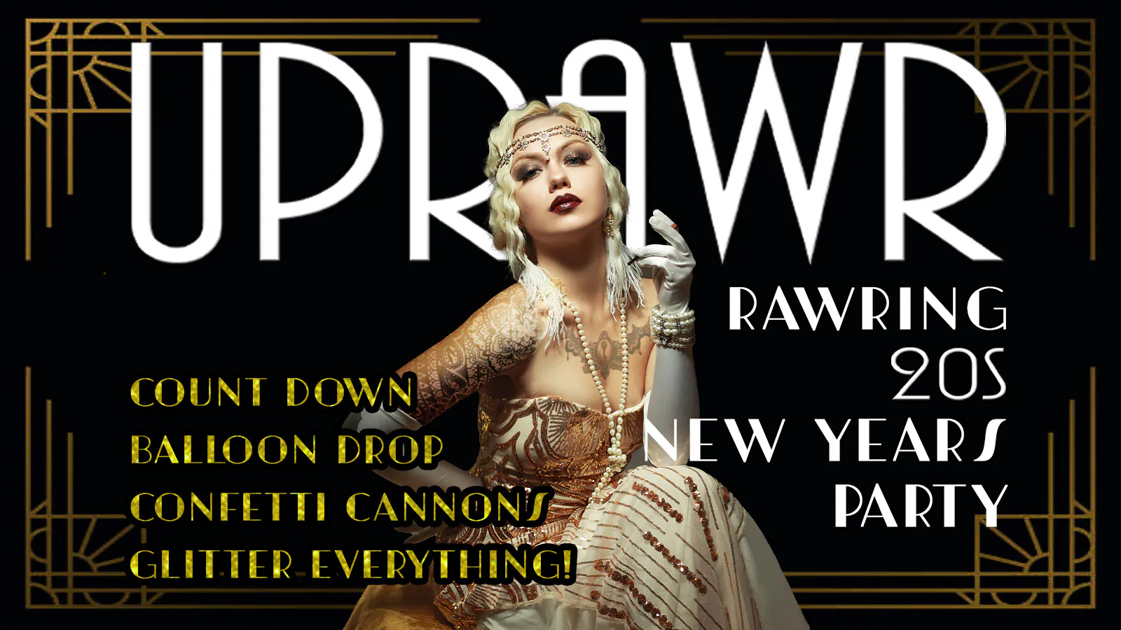 UPRAWR: New Years Eve Rawring 20s Party 2024! at Asylum, Birmingham on ...
