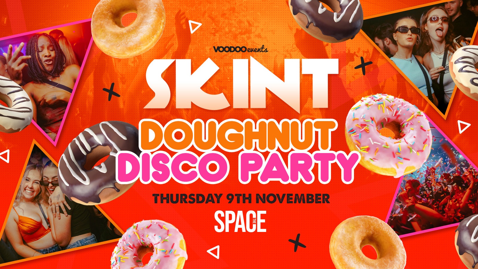 Skint Thursdays at Space – Doughnut Disco Party – 9th November