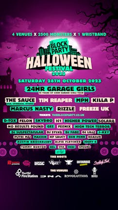 The Block Party: Halloween Festival 2023 👻🎃 TONIGHT!!