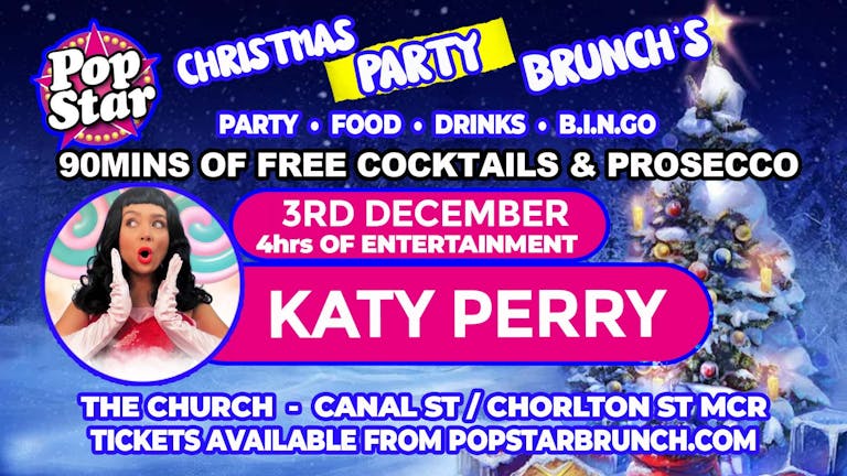 3rd December - Katy Perry Brunch with KY Perry live on stage