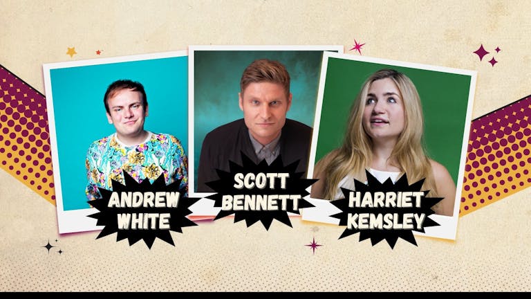 Stand Up in the Basement Comedy - Andrew White | Scott Bennett | Harriet Kemsley