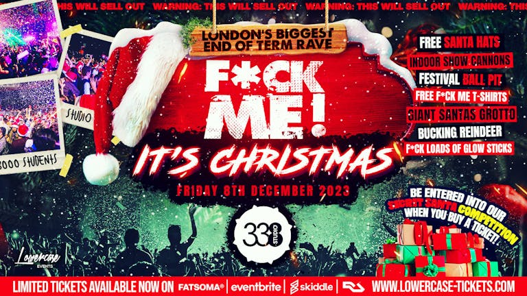 F*CK ME IT'S CHRISTMAS! - 90% SOLD OUT ⚠️
