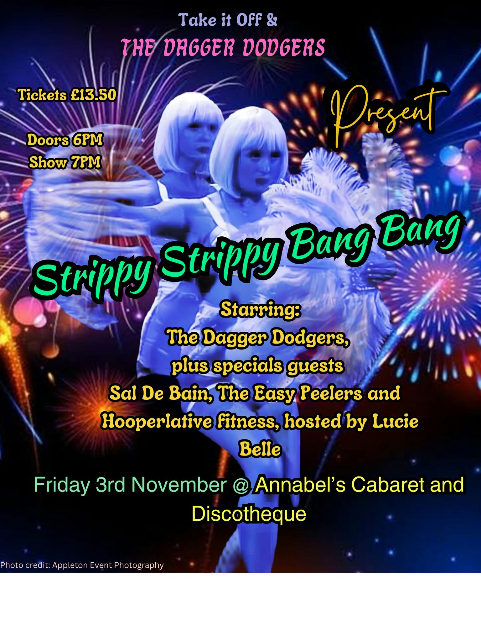 BURLESQUE SHOW: Strippy Strippy Bang Bang // Annabel’s Cabaret & Discotheque