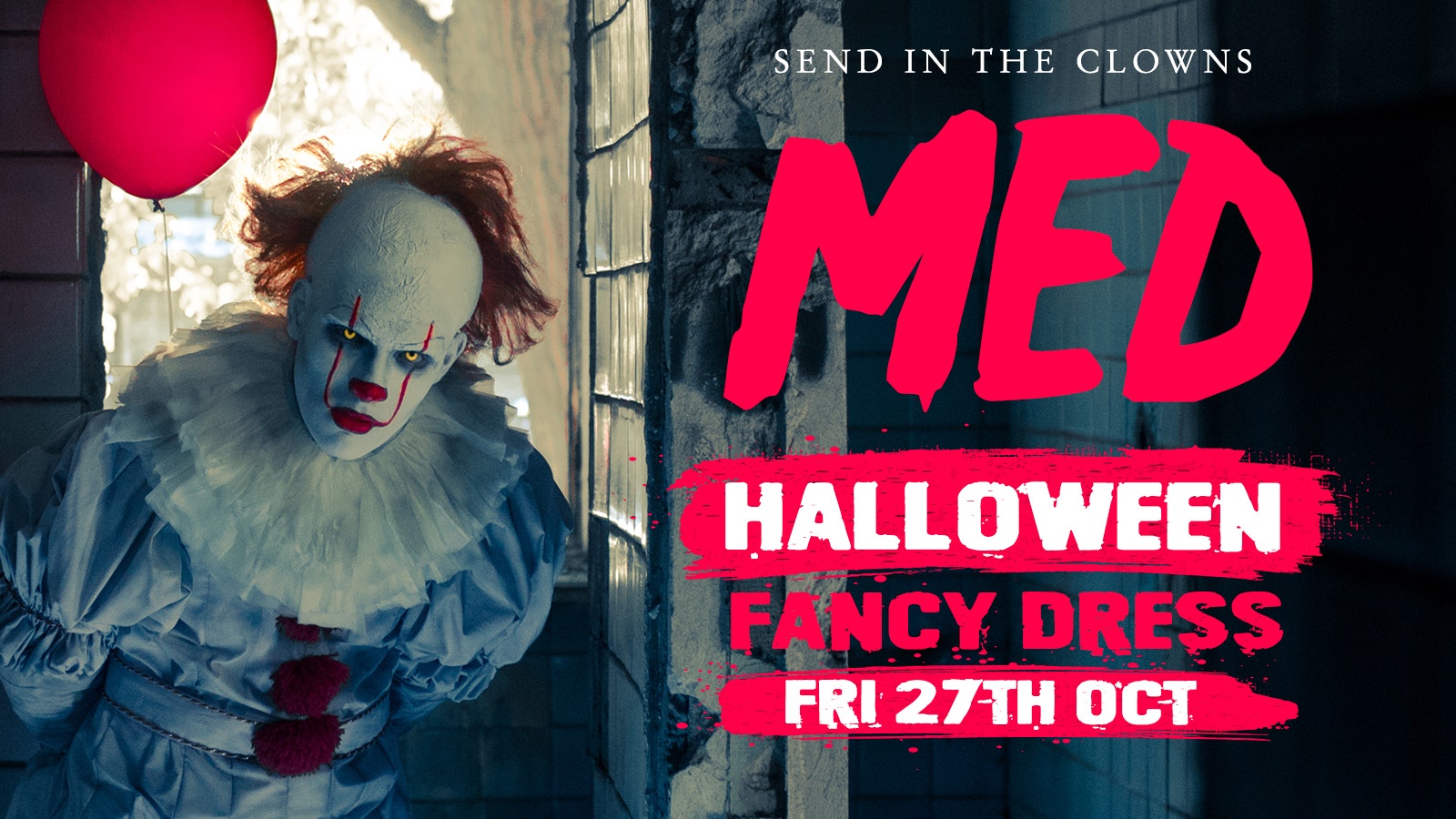 MEDICATION – HALLOWEEN 🎃 FANCY DRESS FRIDAY AT MED 🤡