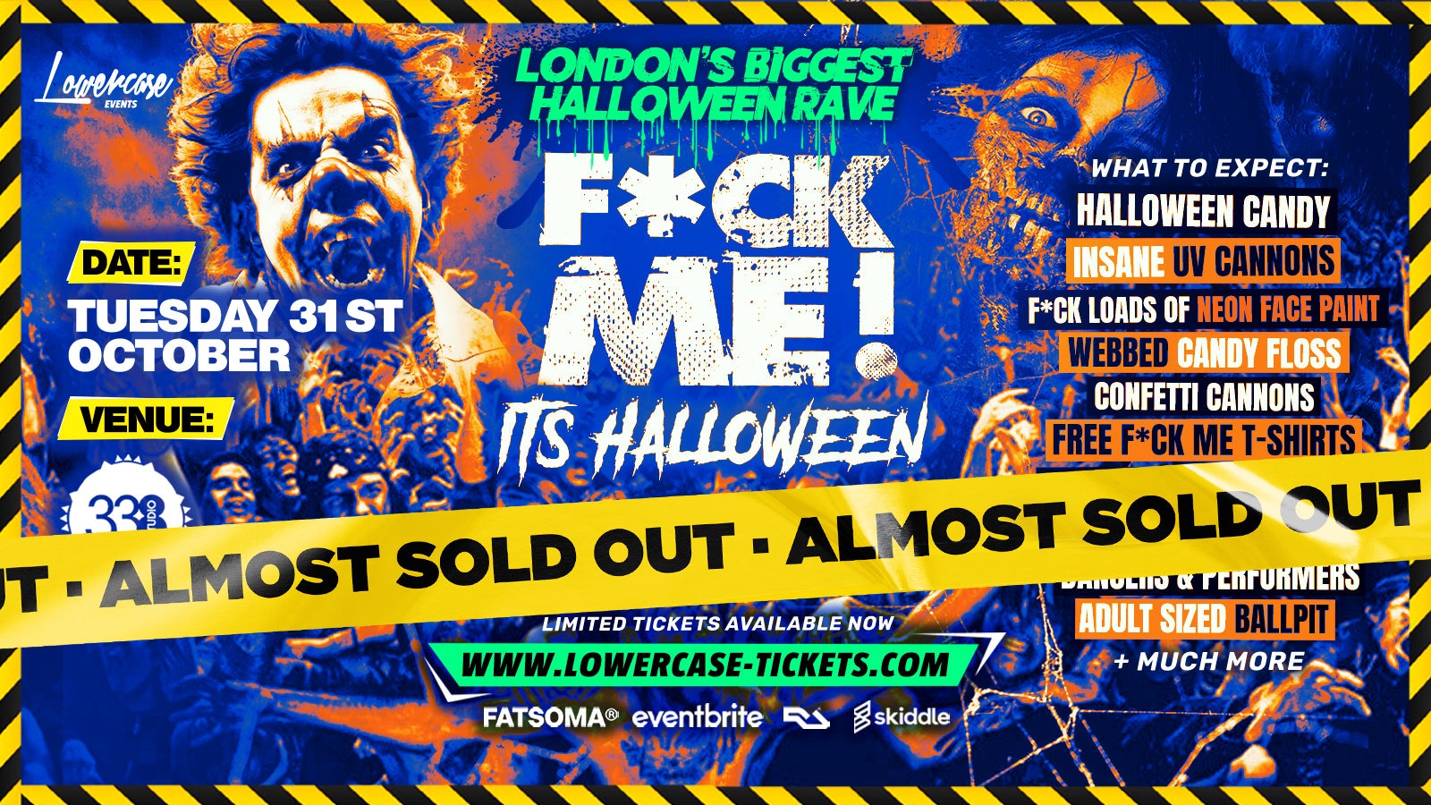 F*CK ME IT’S HALLOWEEN 👻  – THE BIGGEST EVENT OF HALLOWEEN 2023!