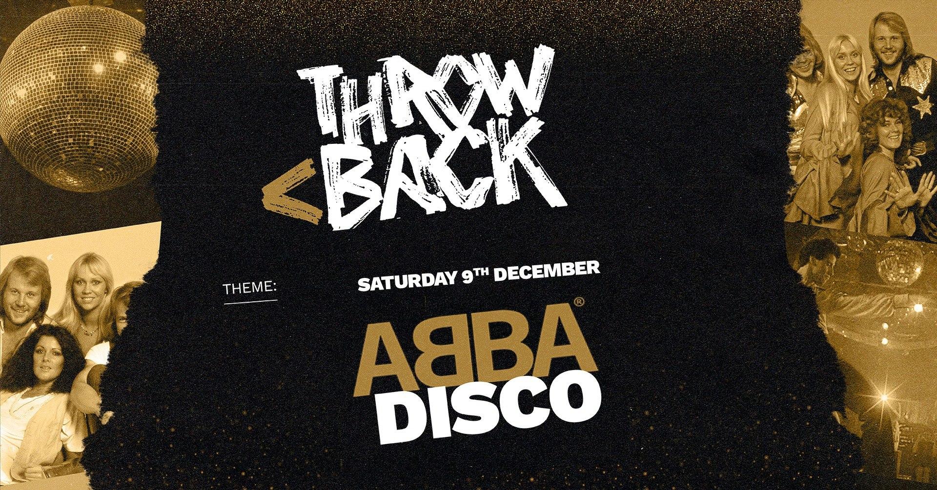 ABBA CHRISTMAS DISCO *ONLY 10 £6 TICKETS LEFT*