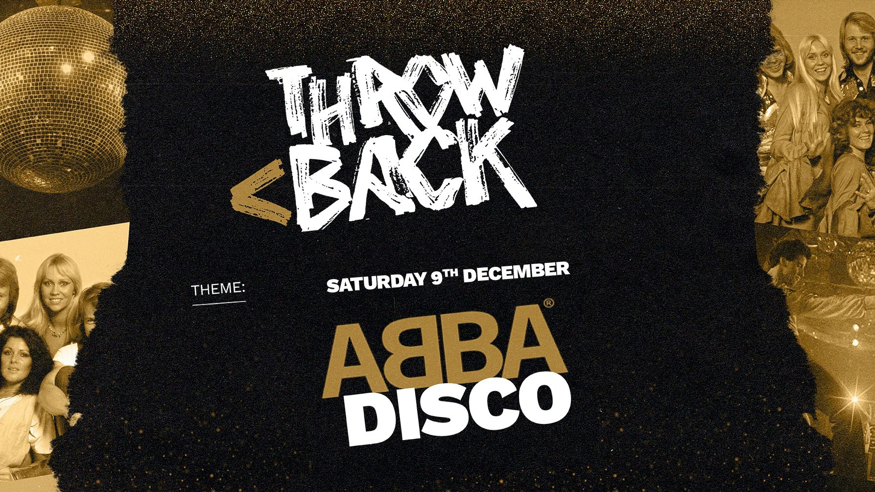 ABBA CHRISTMAS DISCO *ONLY 10 £6 TICKETS LEFT*
