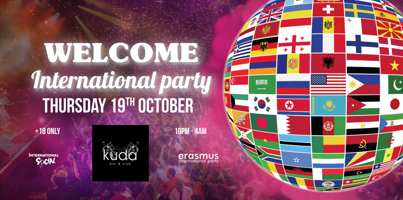 Welcome International Party – York | Kuda