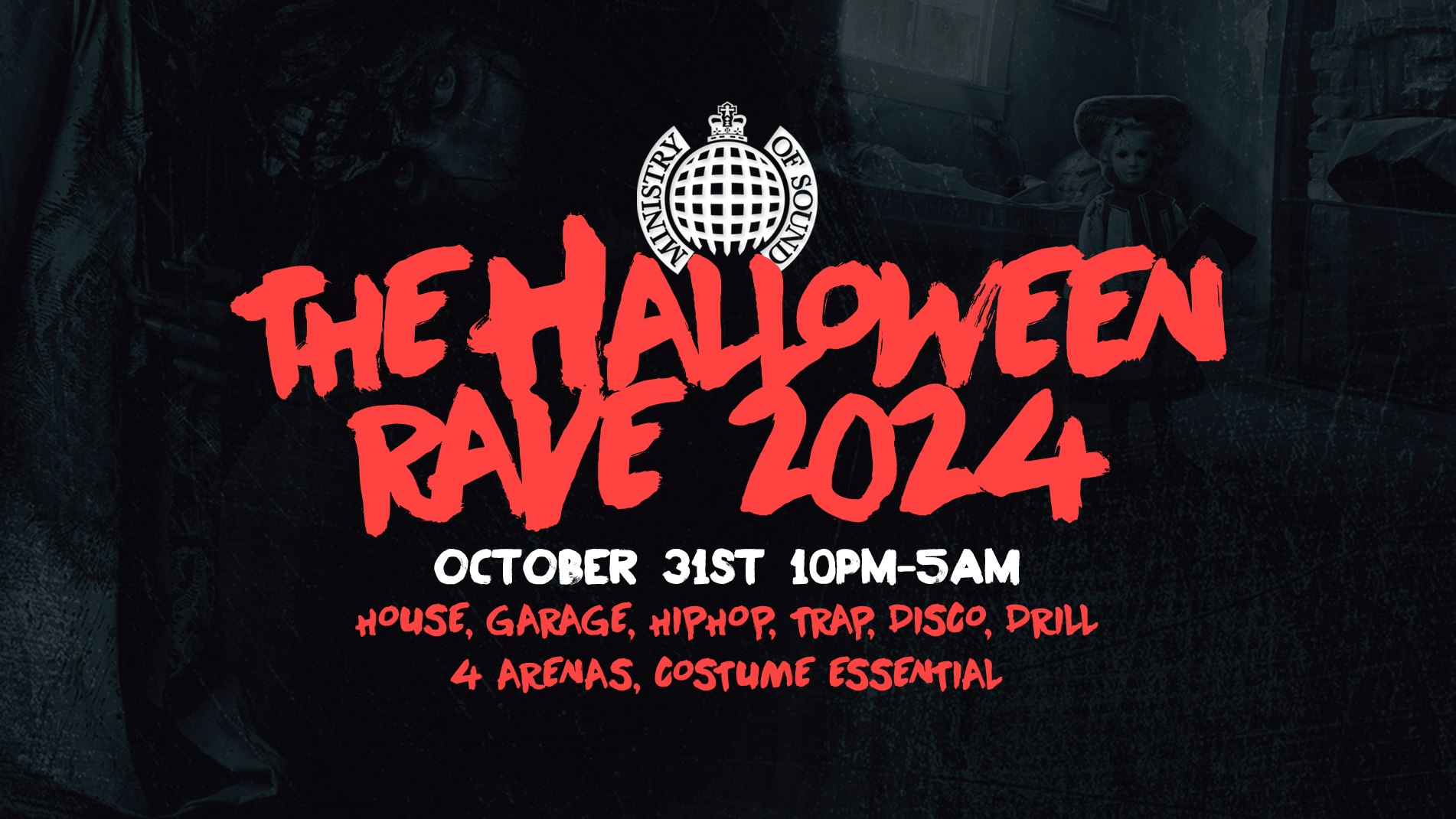 The Halloween Rave 2024  |  Ministry of Sound 🎃