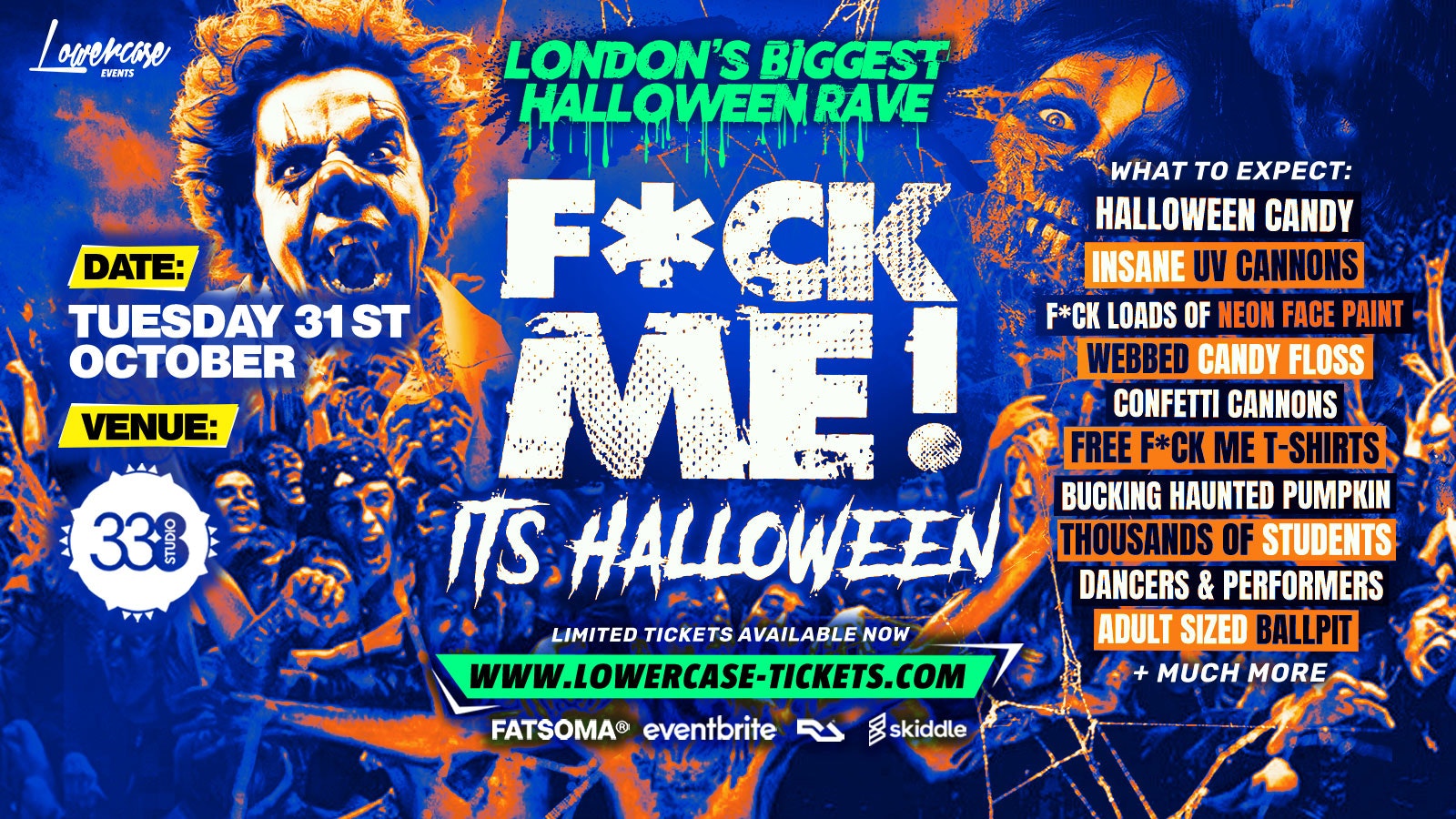 F*CK ME IT’S HALLOWEEN 👻 – THE BIGGEST EVENT OF HALLOWEEN 2023!