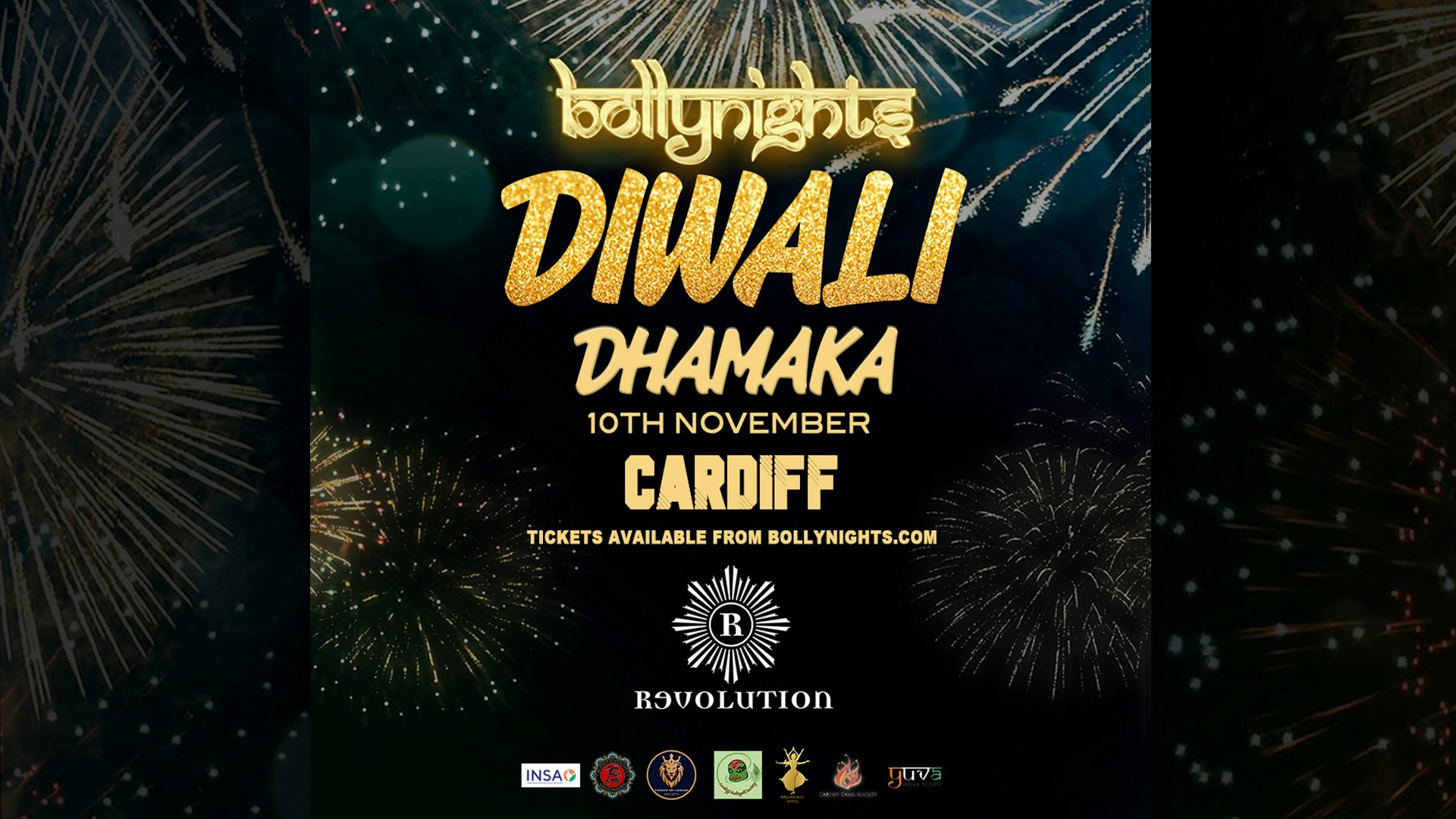 Bollynights Cardiff – Friday 10th November | Revolution