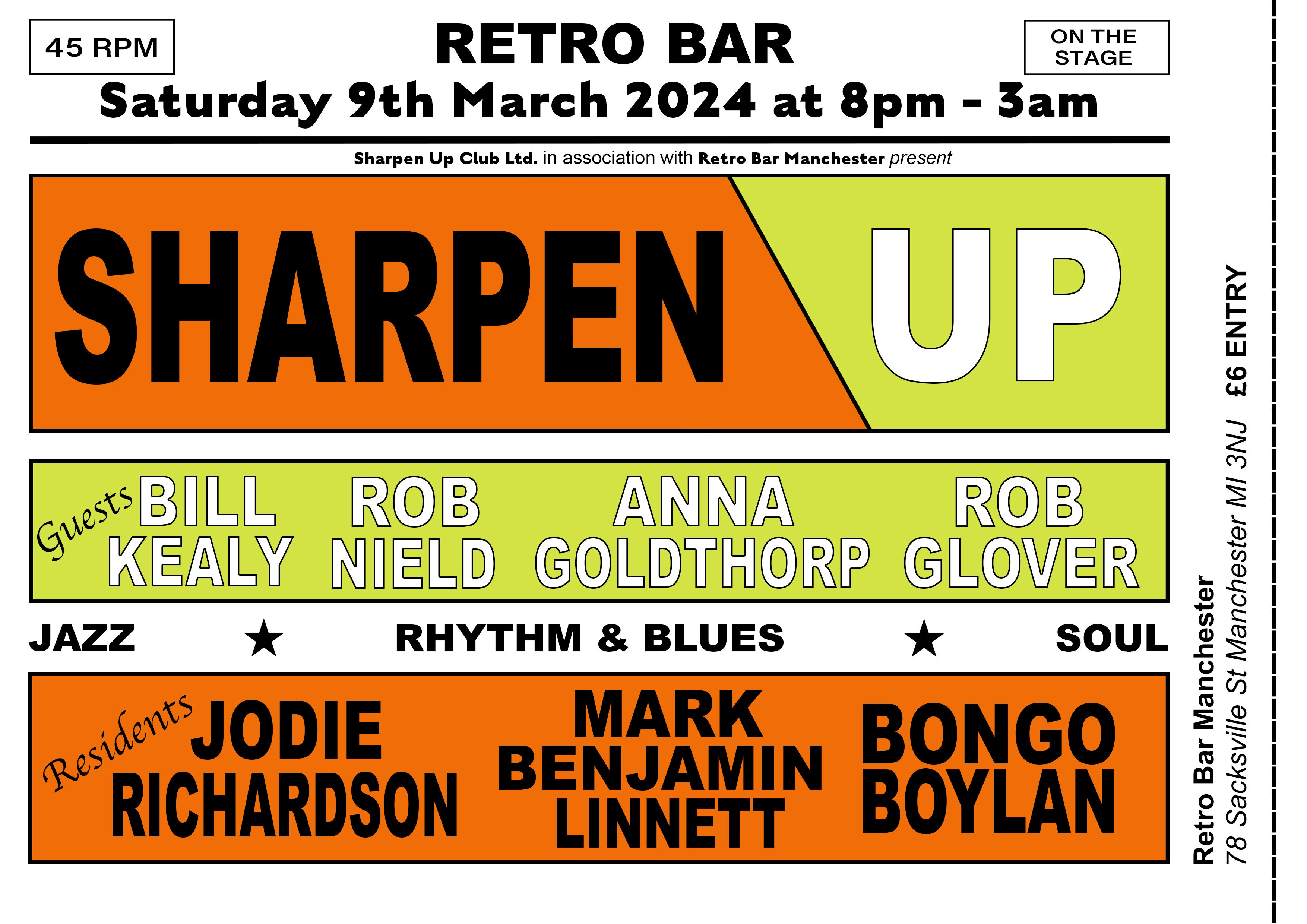 Sharpen Up Retro Bar Manchester