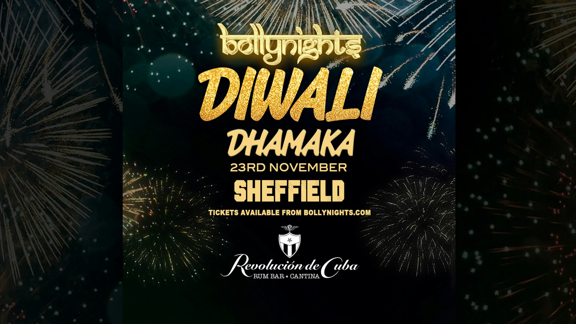 Bollynights Sheffield – Thursday 23rd November | Revolución de Cuba