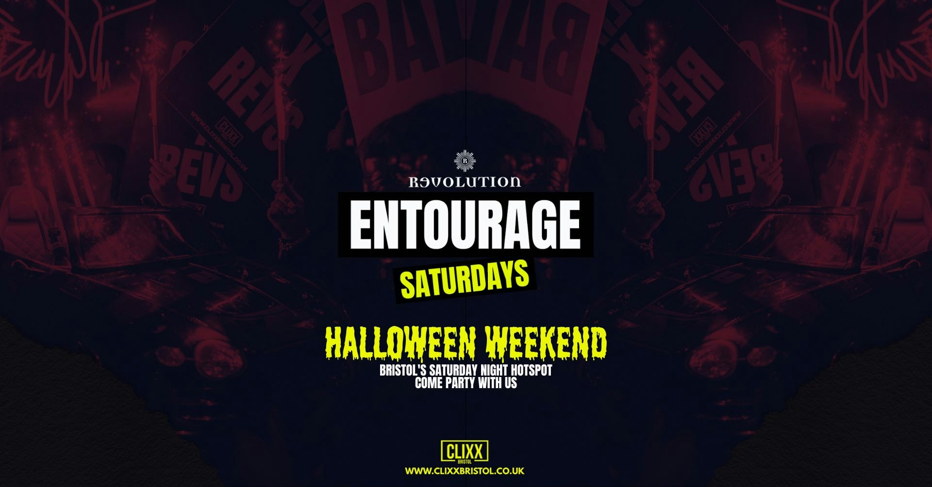 Entourage Saturdays  🔥 Halloween Weekend