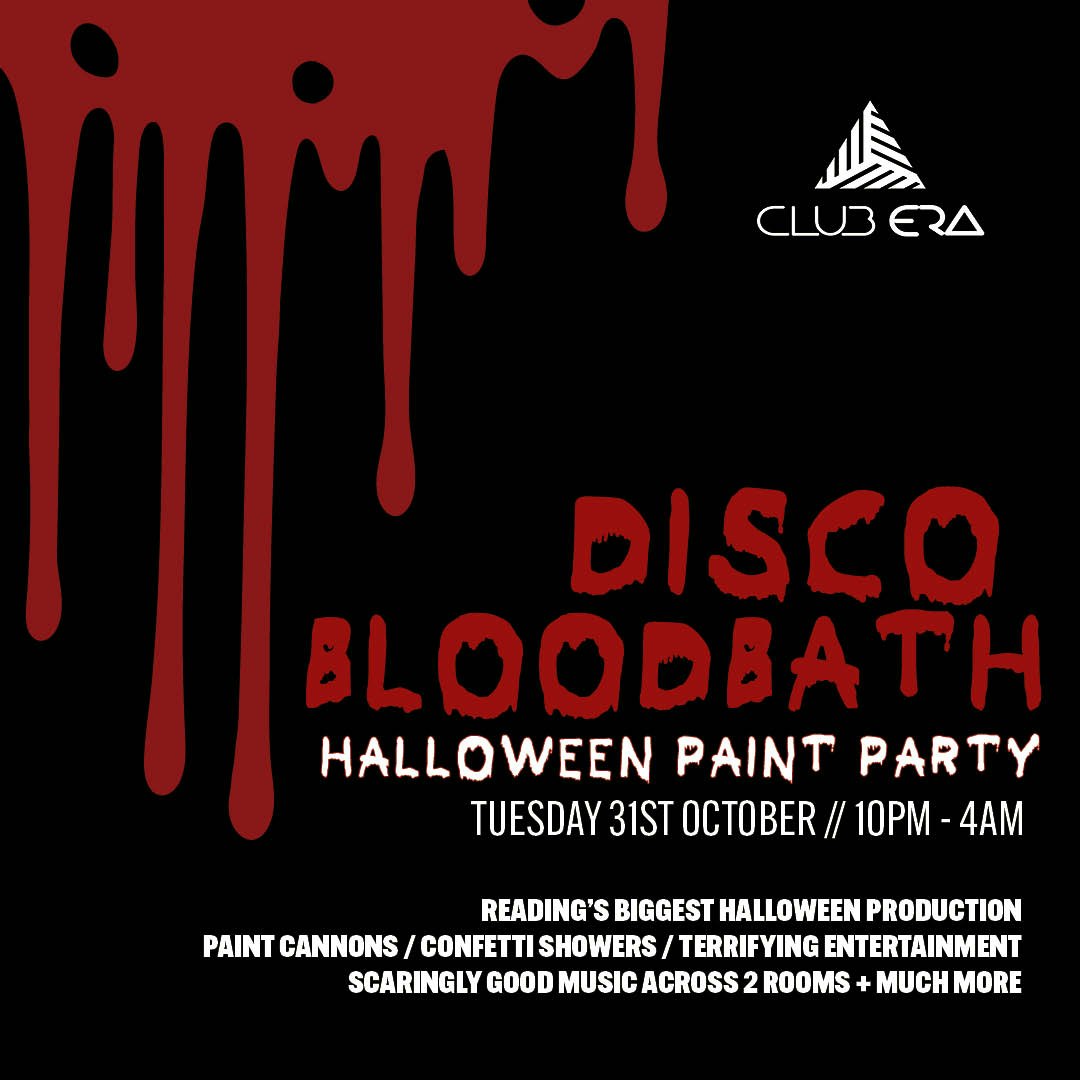 Disco BloodBath Halloween Paint Party