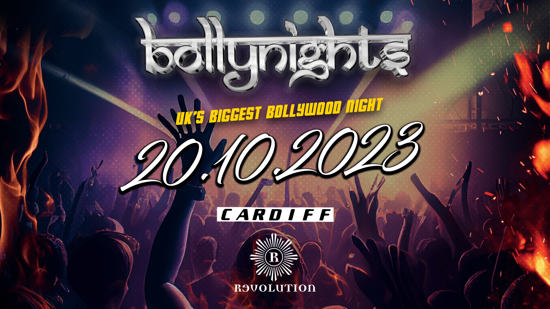 Bollynights Cardiff – Friday 20th October | Revolution