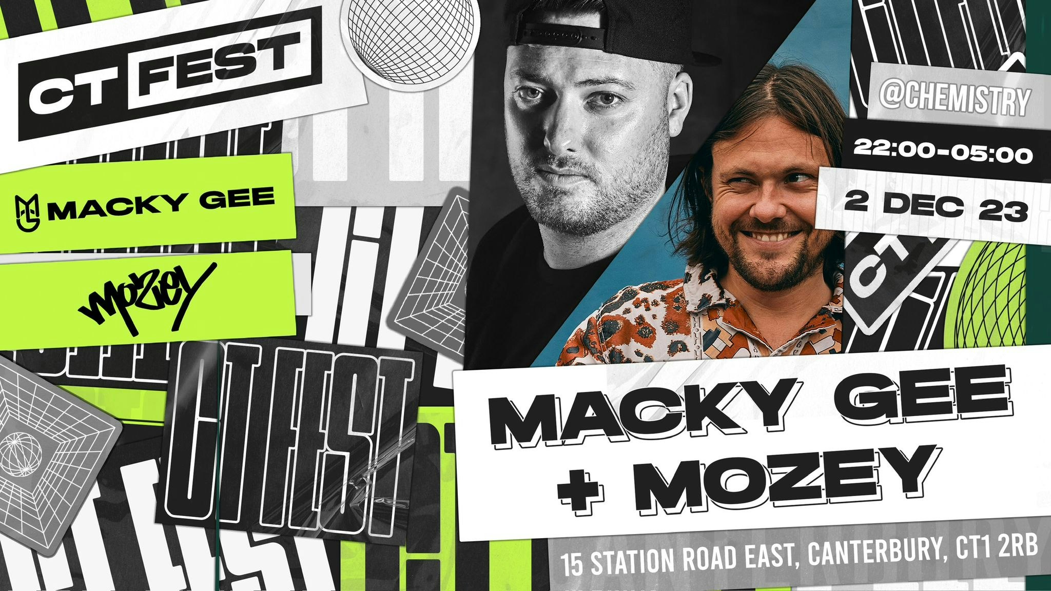 CT Fest D&B Invasion∙ MACKY GEE & MOZEY *SOLD OUT! TICKETS AVAILABLE ON THE DOOR*