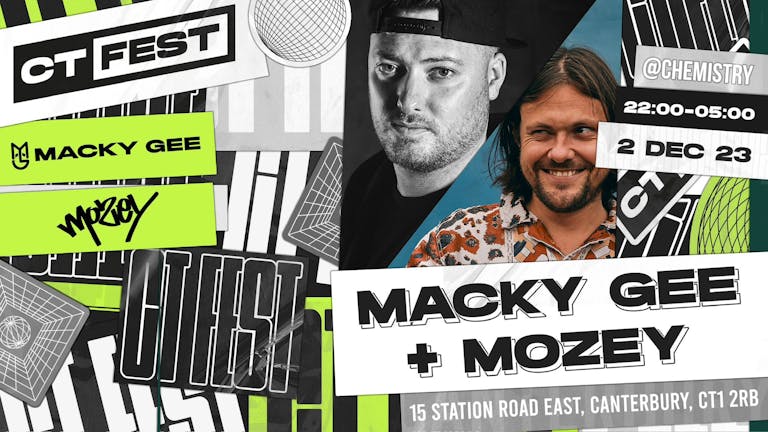 CT Fest D&B Invasion∙ MACKY GEE & MOZEY *SOLD OUT! TICKETS AVAILABLE ON THE DOOR*