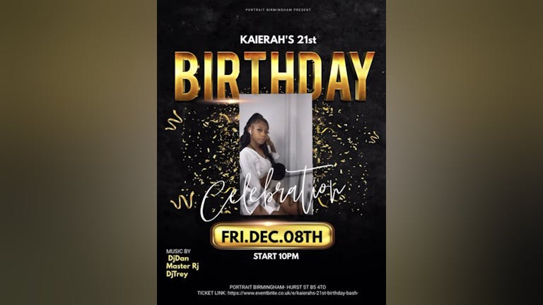 KAIERAH’s 21st birthday 