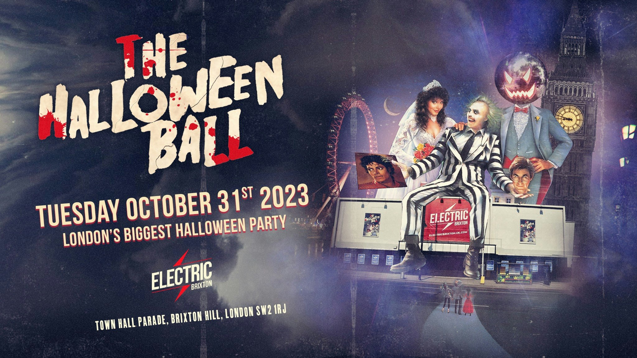 The Secret Halloween Ball at Electric Brixton 😱 Tickets Out Now!