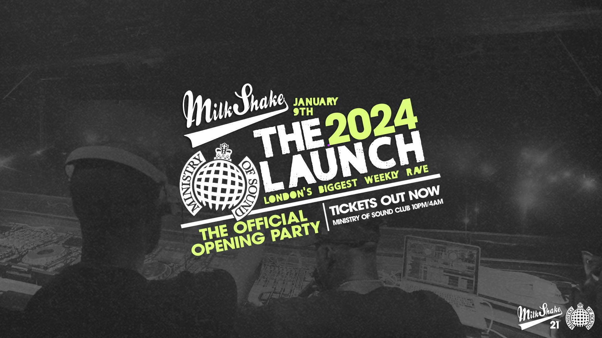 Ministry of Sound, Milkshake – The Official 2024 Relaunch 🔥