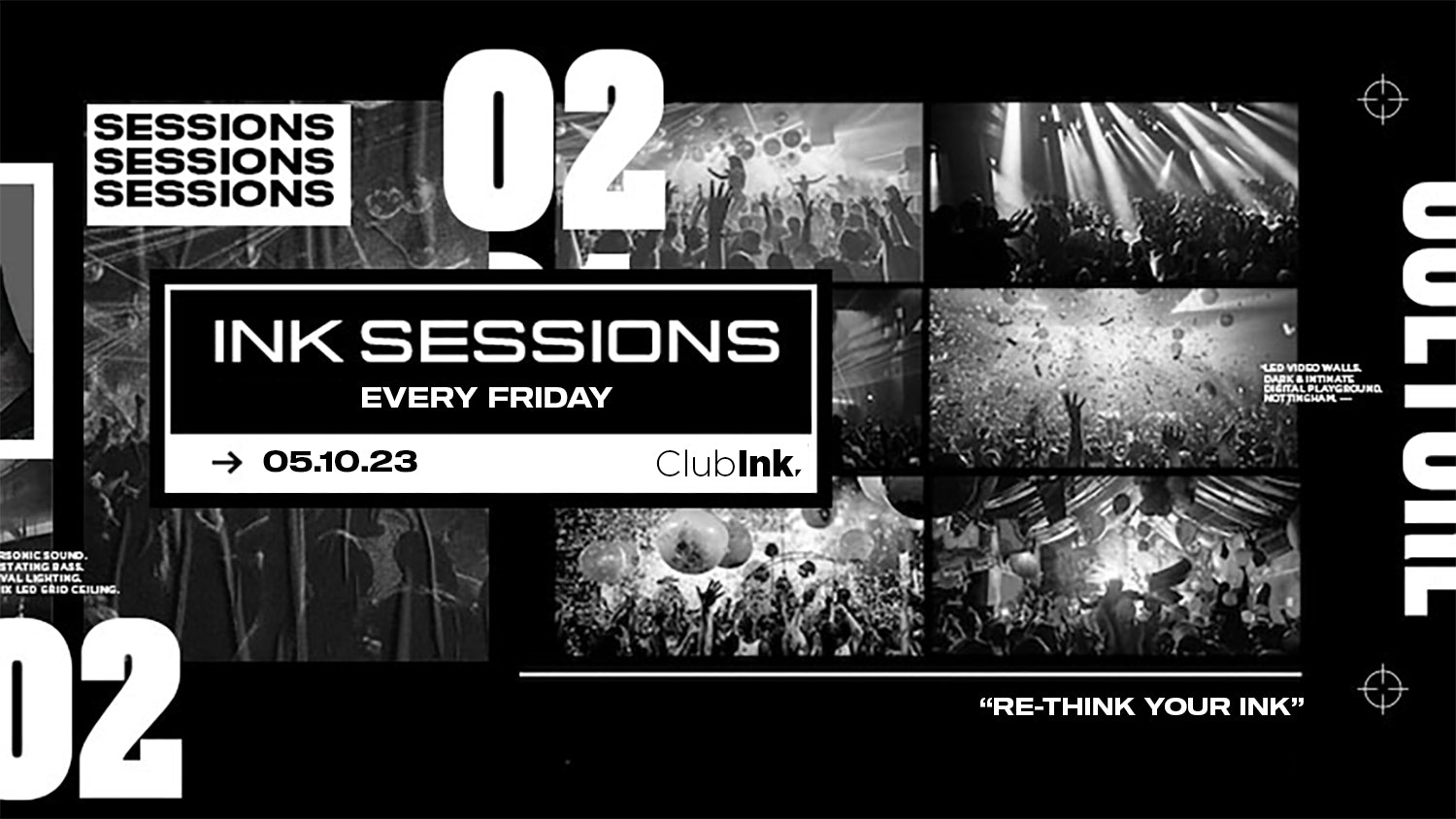 ClubInk – Ink Sessions  | Fri 6th Oct | LAST TICKETS