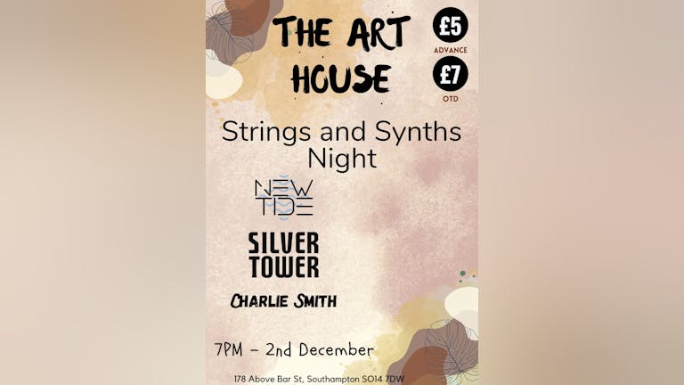 Strings and Synths Live @ The Art House