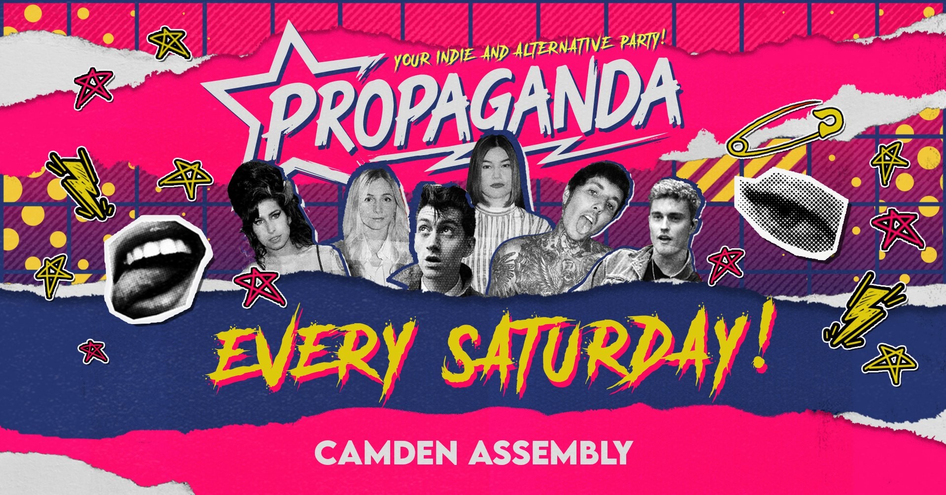 Propaganda London – Your indie & alternative Party at Camden Assembly!