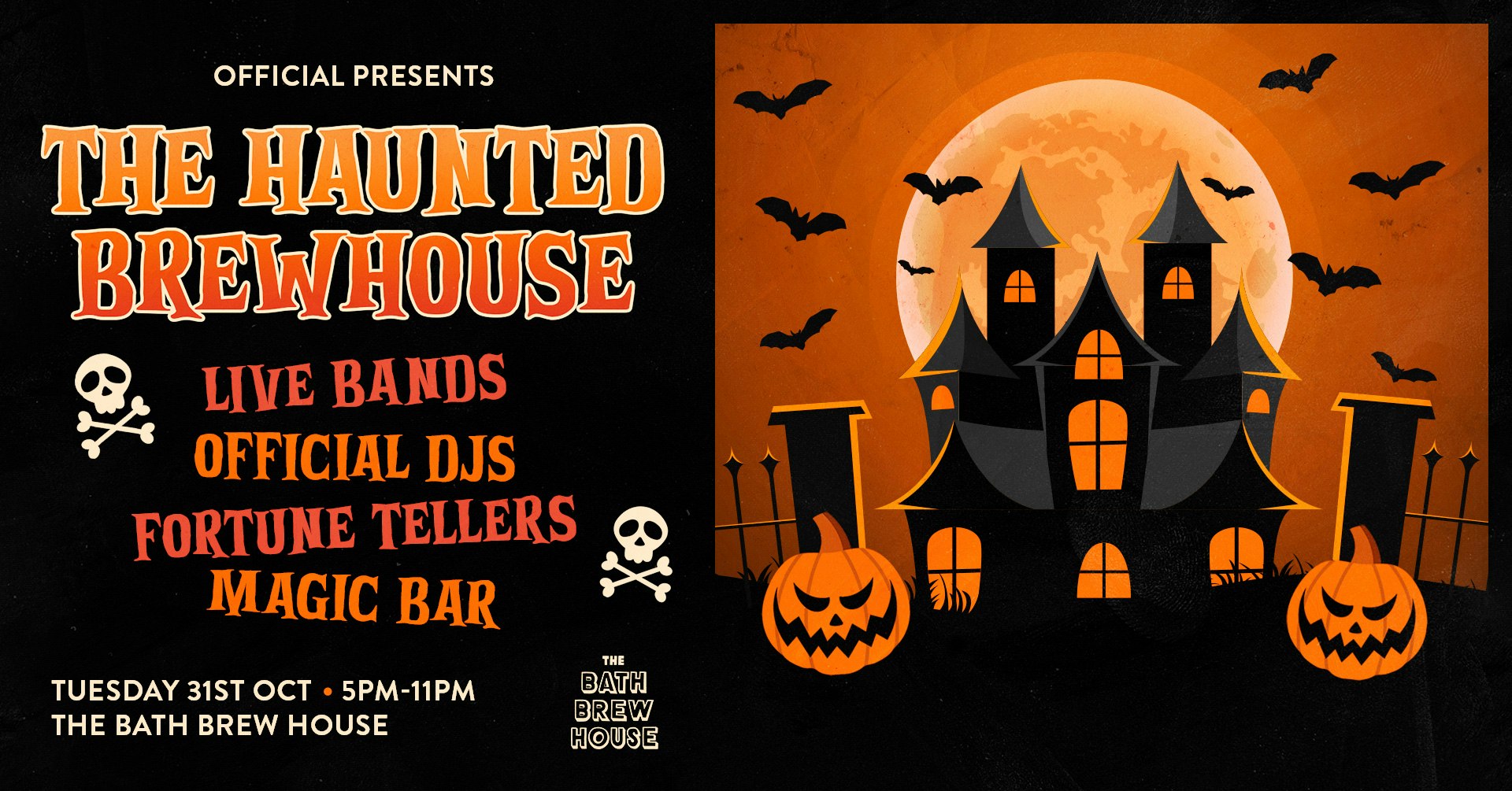 Official Events presents The Haunted BrewHouse