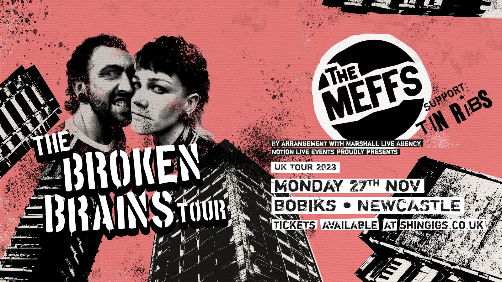 (SOLD OUT!) The Meffs + Tin Ribs