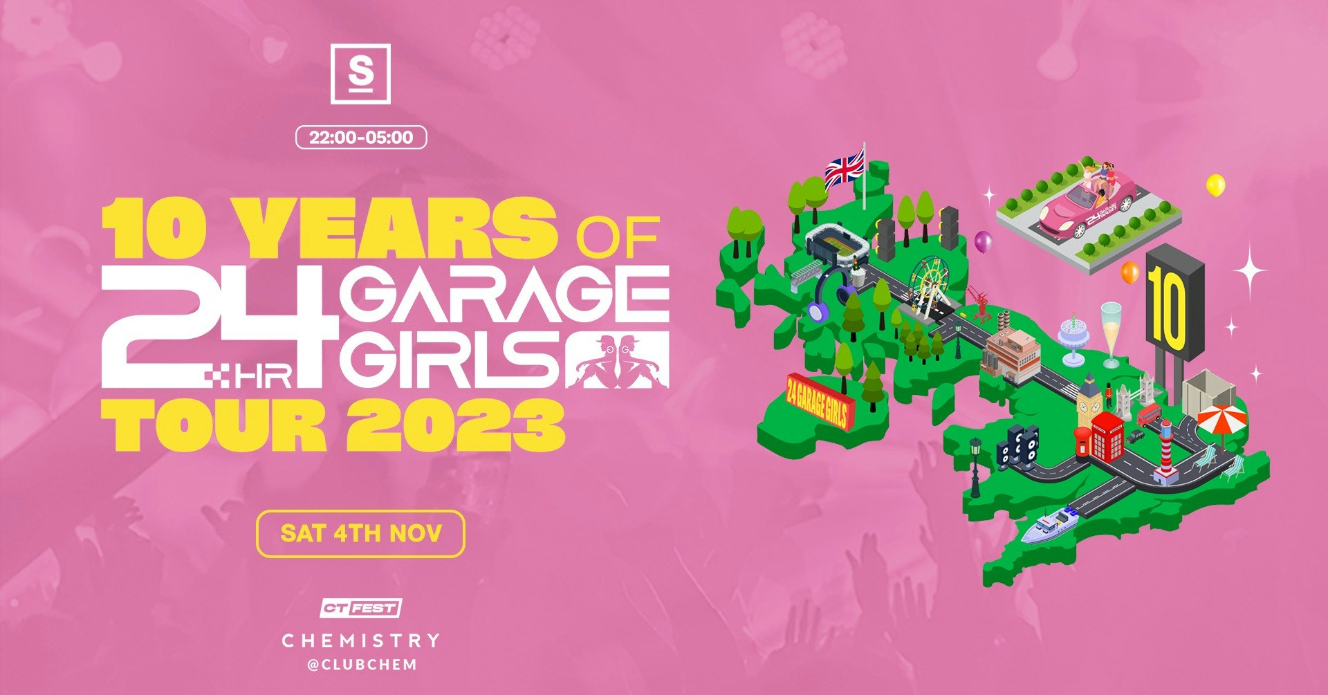 10 Years of 24 Hour Garage Girls – Canterbury *NEW DATE TBC*