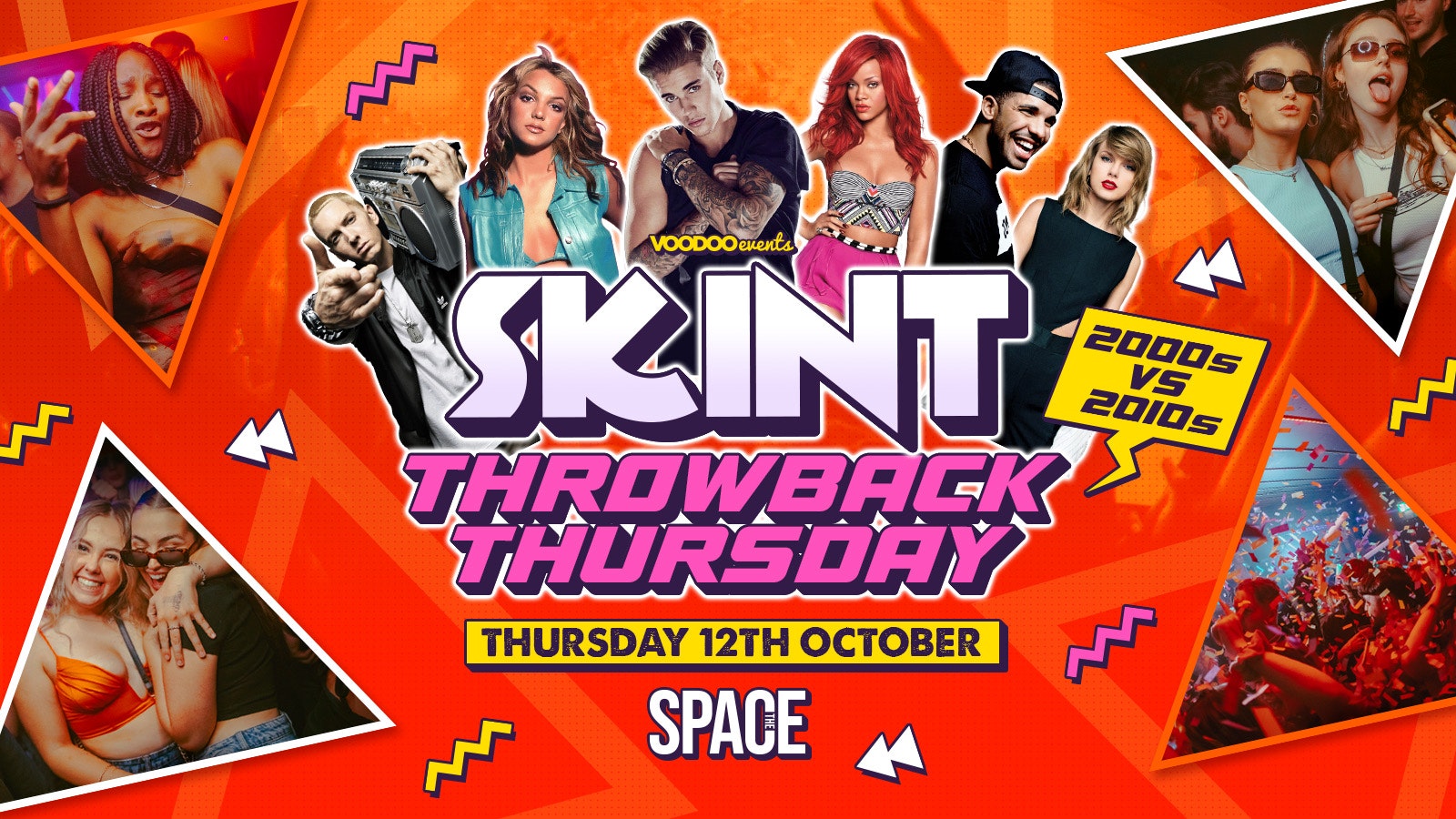 Skint Thursdays at Space – Throwback Thursday – 12th October