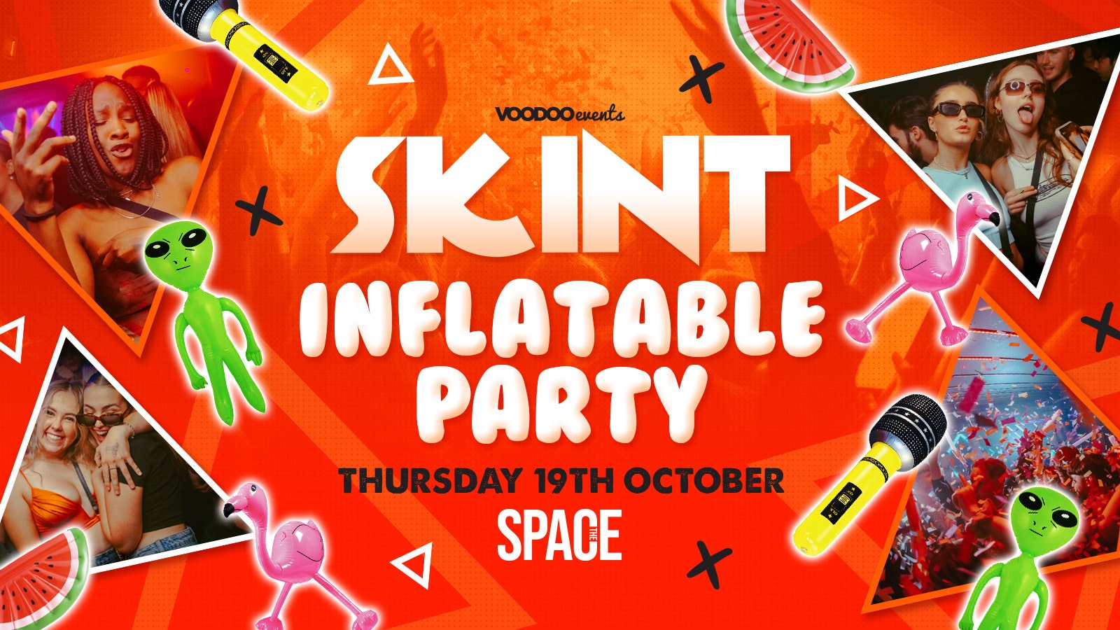 Skint Thursdays at Space – Inflatable Party – 19th October