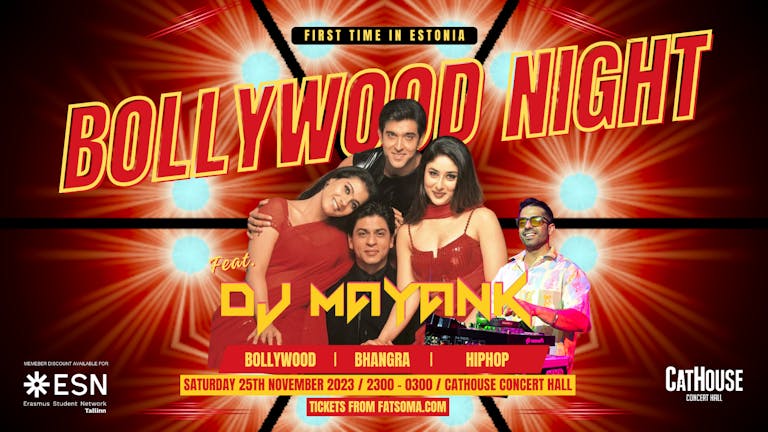 Bollywood Night With DJ Mayank (Estonia's Biggest Bollywood Party)