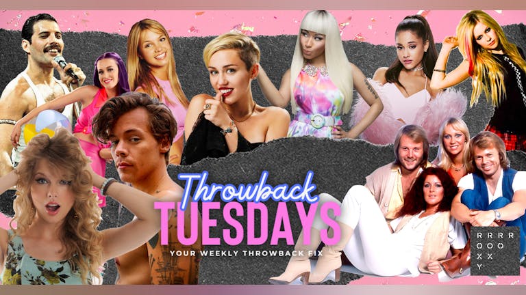 Throwback Tuesdays Launch Party - Join us Every Tuesday at The Roxy