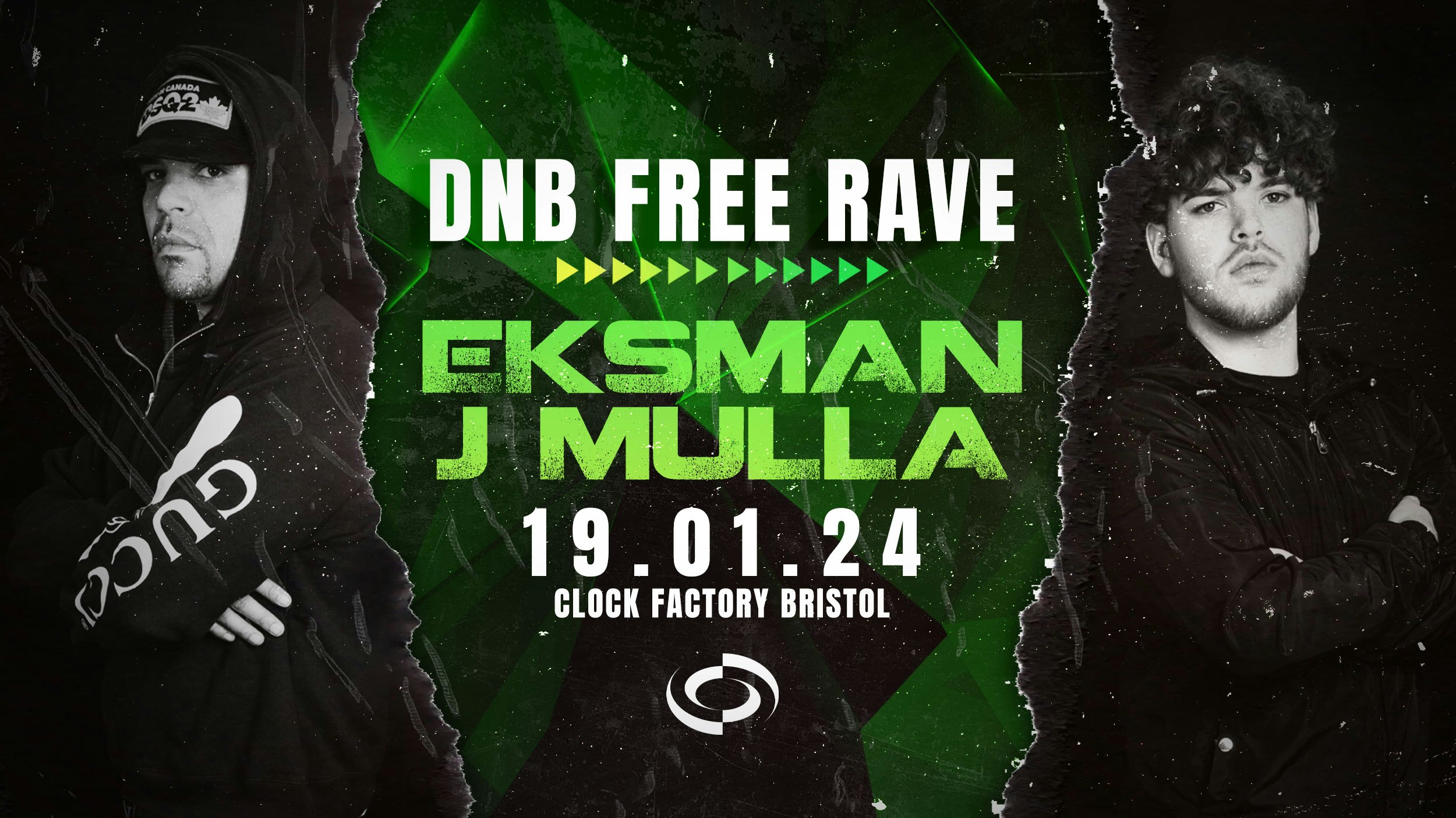 DNB FREE Rave: Eksman & J Mulla