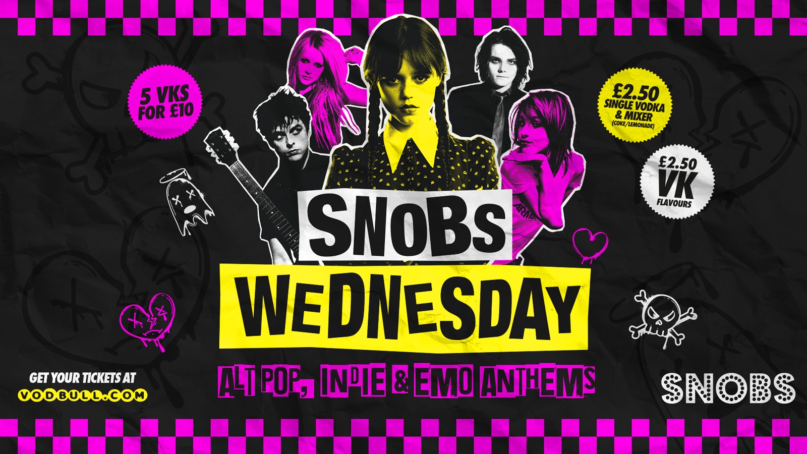 Snobs Wednesday [TONIGHT!!] 🕷️ 22nd Nov