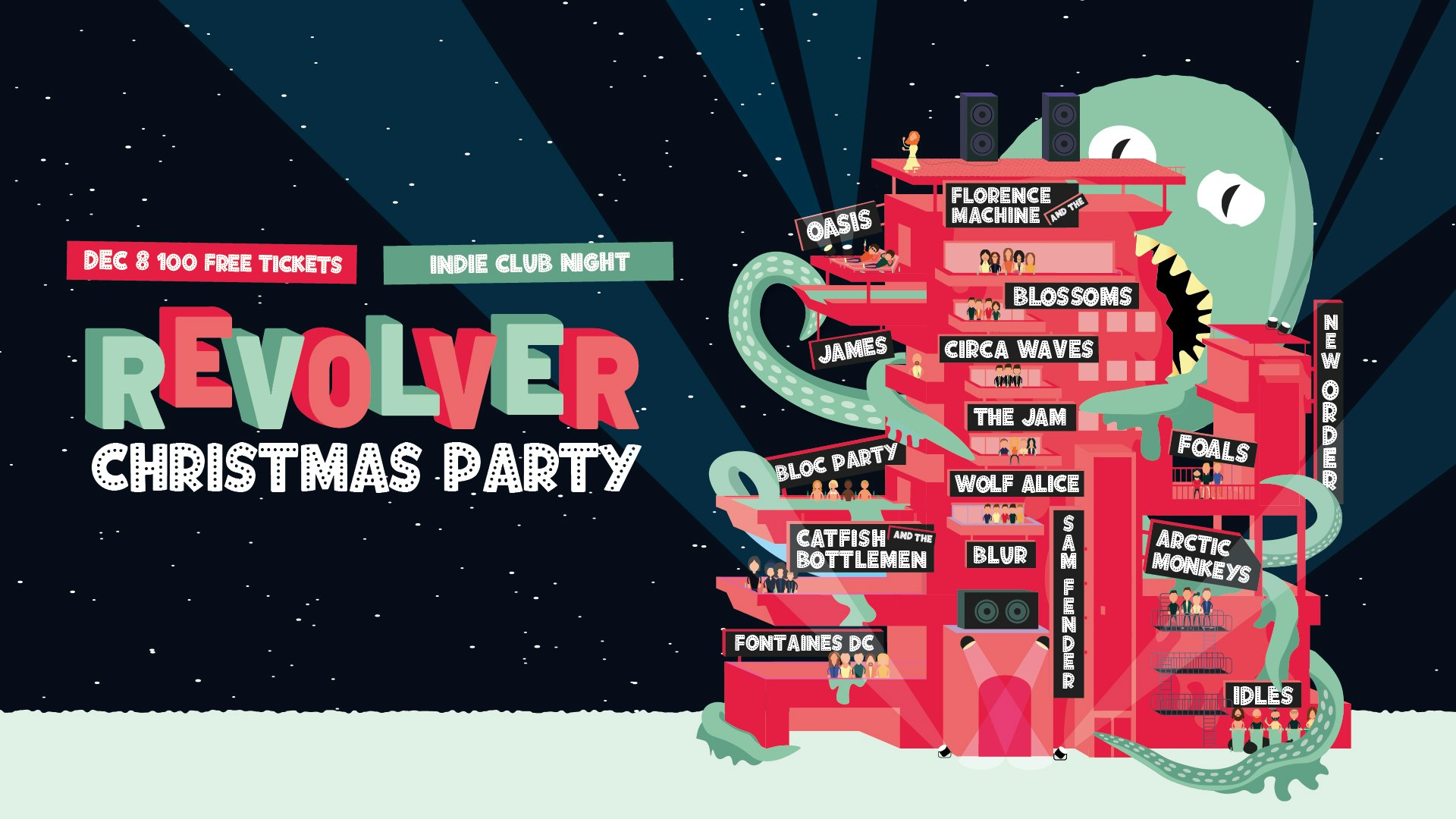 REVOLVER – CHRISTMAS PARTY! 🎄