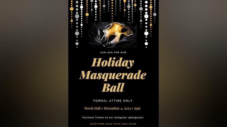 Holiday Masquerade Ball