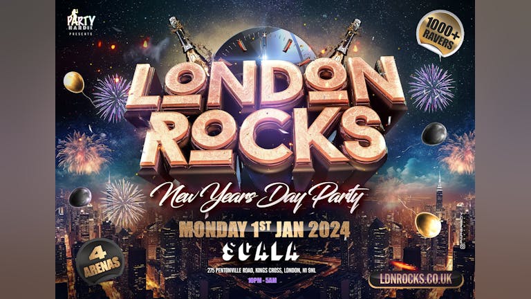 London Rocks - New Years Day Party 