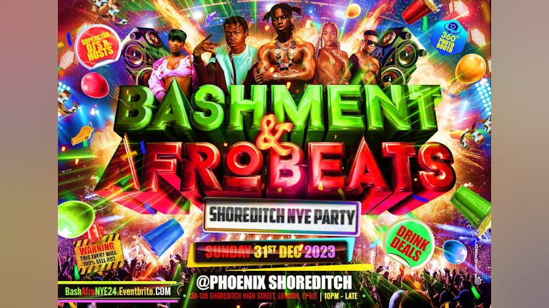 Bashment & Afrobeats - Shoreditch New Years Party