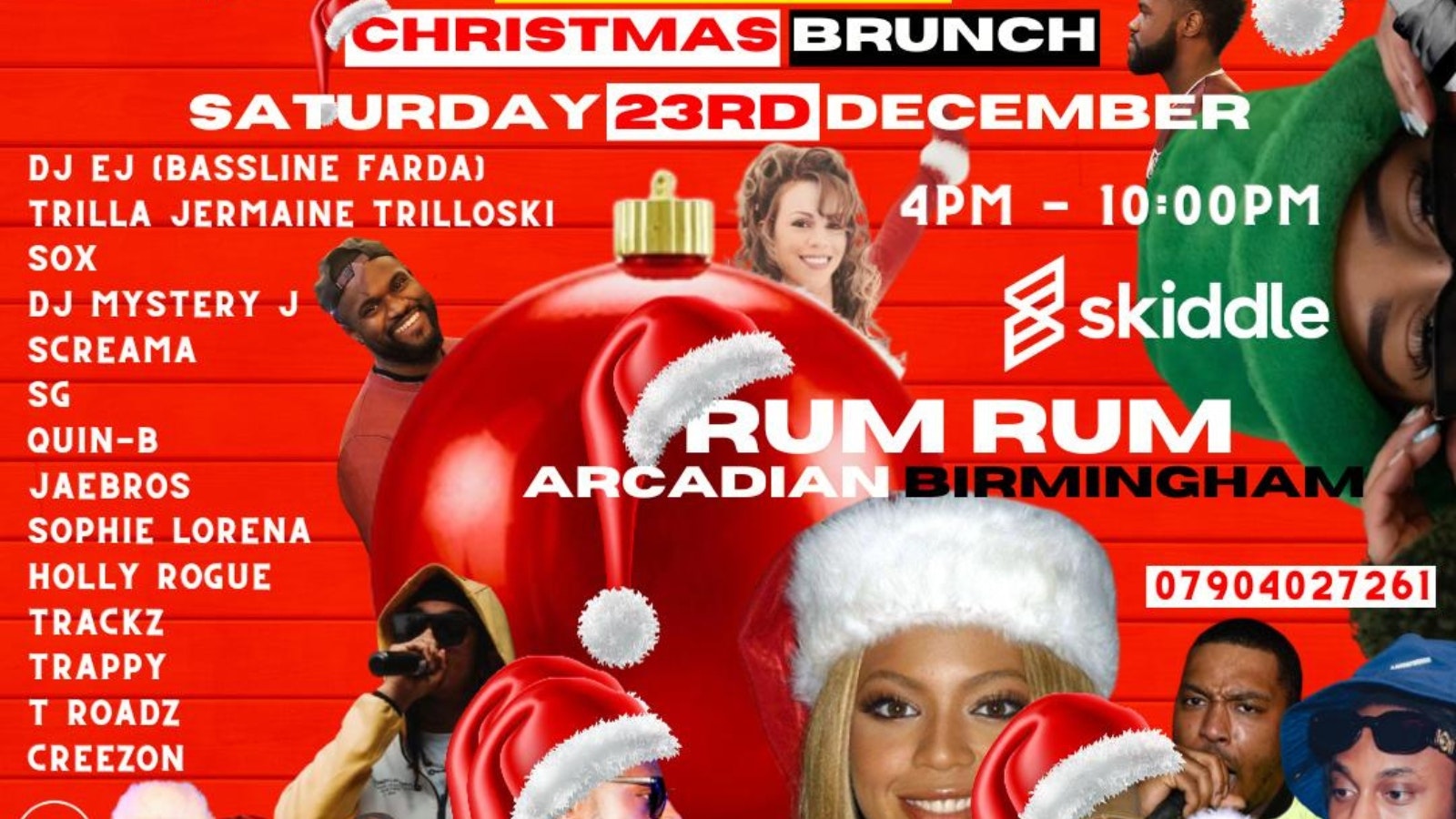 Take It Back Old School Christmas BRUNCH