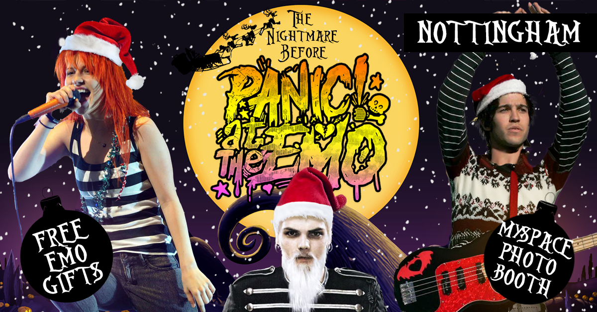 Panic At The Emo: Christmas Special Clubnight at Billy Bootleggers Nottingham